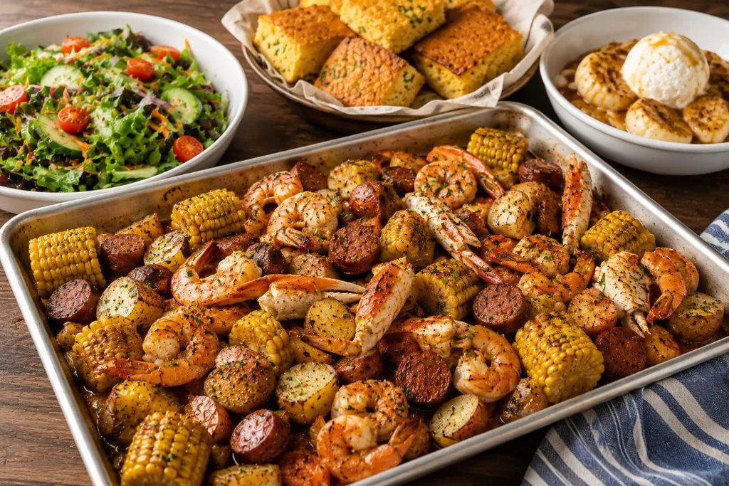 Cajun Seafood Bake (September 29)