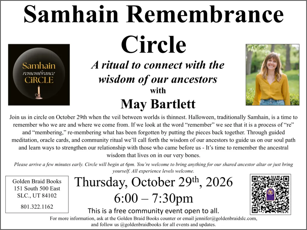 Samhain Remembrance Circle with May Bartlett