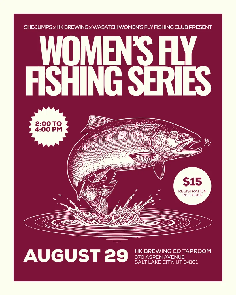 SheJumps x HK Brewing x WWFFC | Fly Fishing Series: Fly Tying