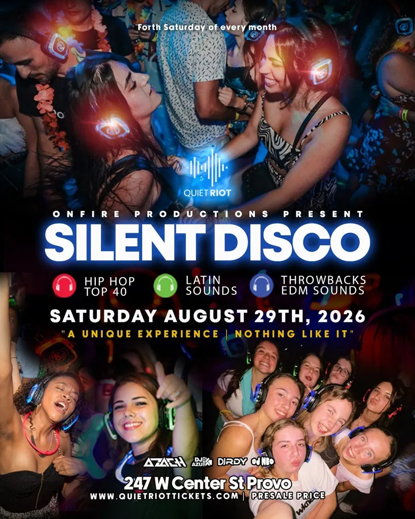 Monthly Silent Disco (Provo)