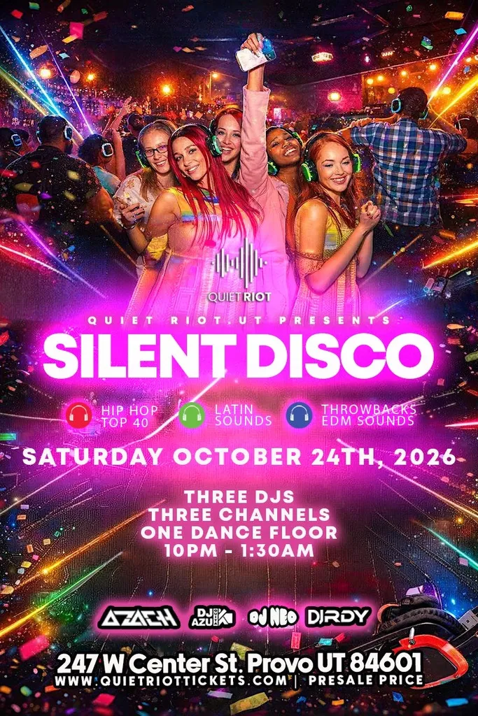 Monthly Silent Disco (Provo)