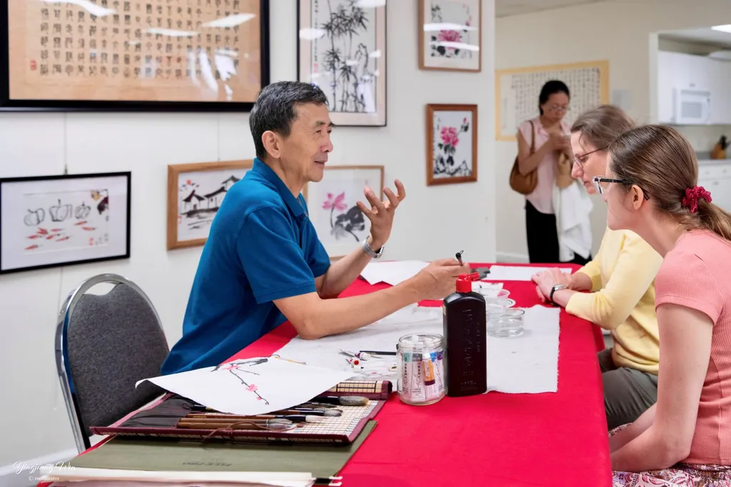 Live Stone Seal Carving with Anping Liu