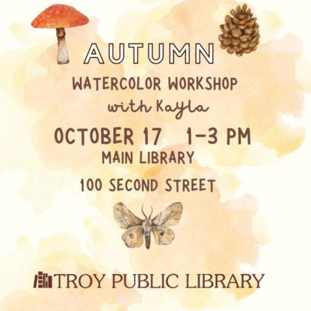 Autumn Watercolor Workshop with Kayla