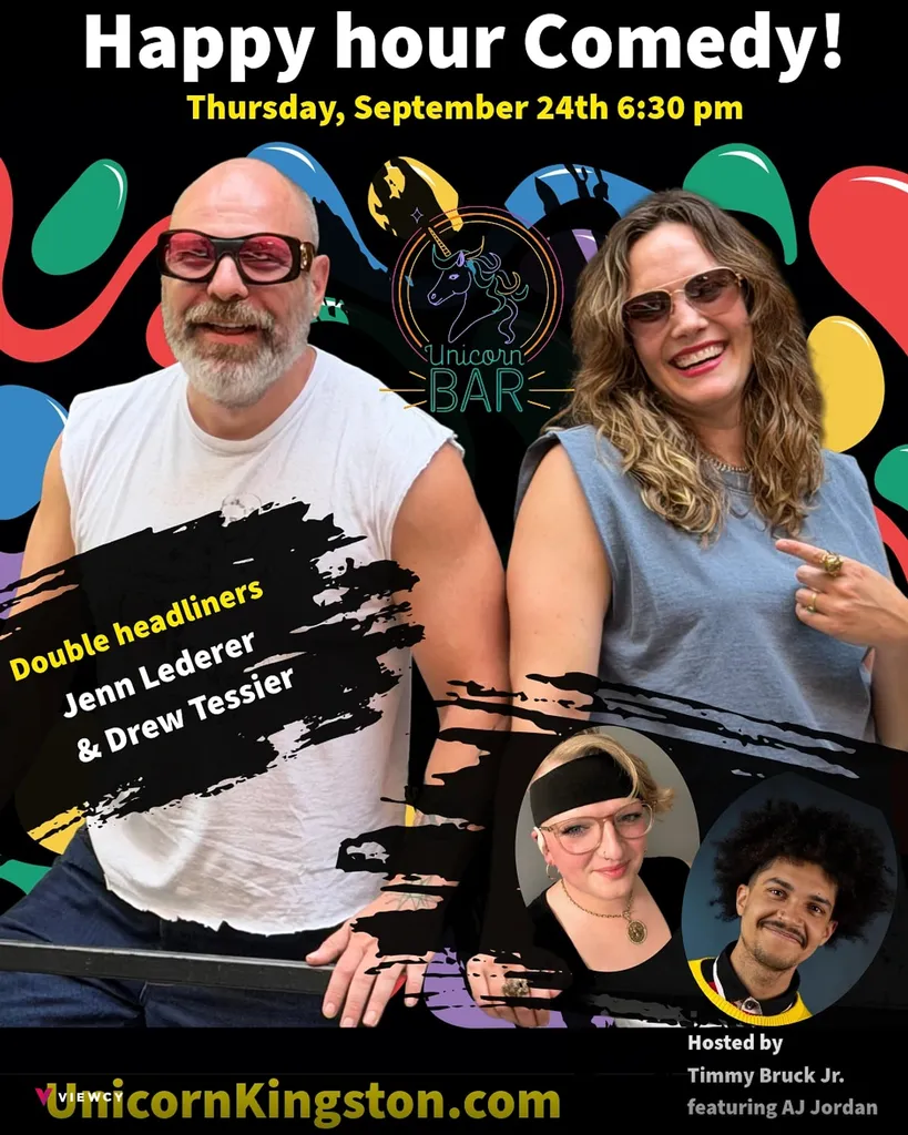 Happy Hour Comedy — Double Headliner Show!