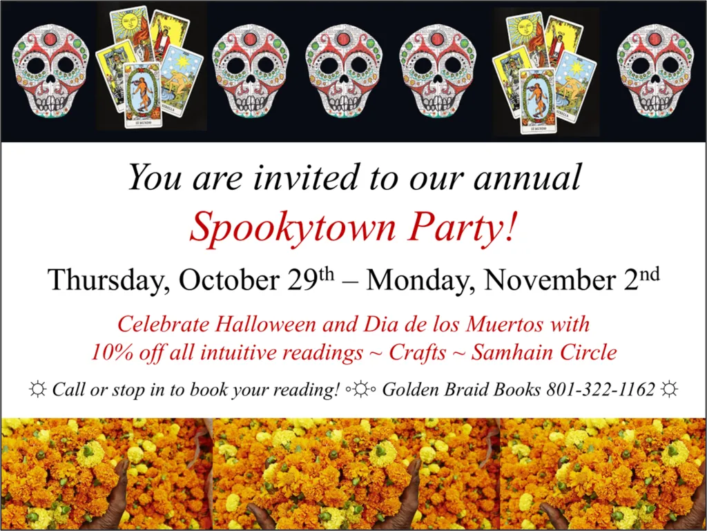 Golden Braid’s Annual Spookytown Party!