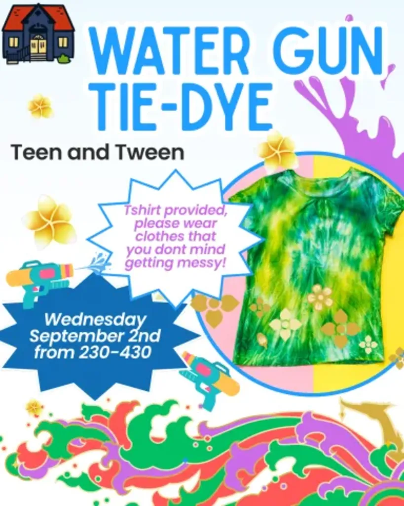 Water Gun Tie-Dye