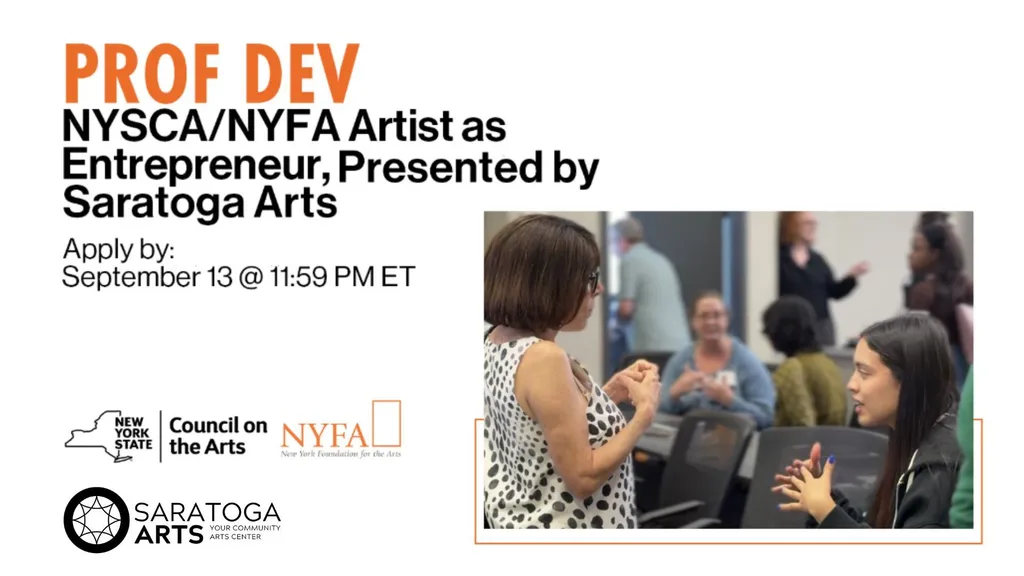 Prof Dev NYSCA/NYFA Artist as Entrepreneur