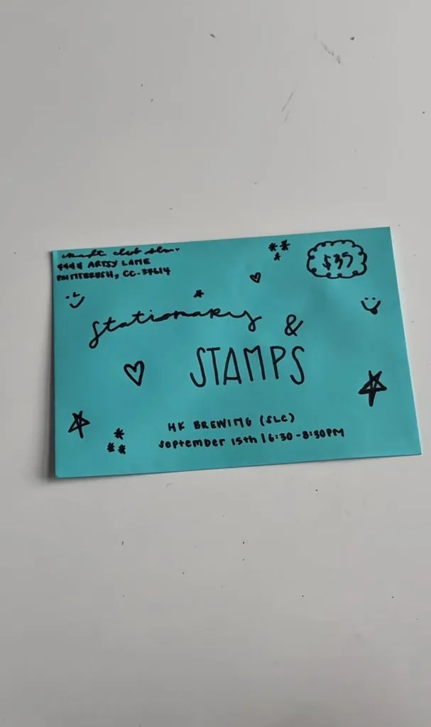 Craft Club: Stationery & Stamps