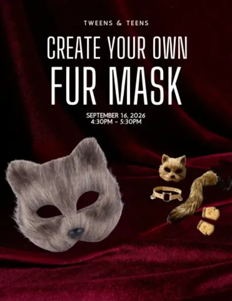 Create Your Own DIY Fur Mask