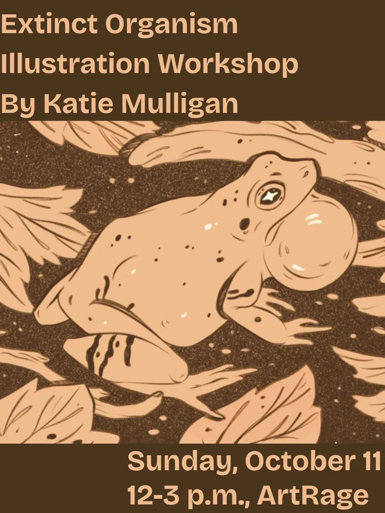 Extinct Organism Illustration Workshop by Katie Mulligan