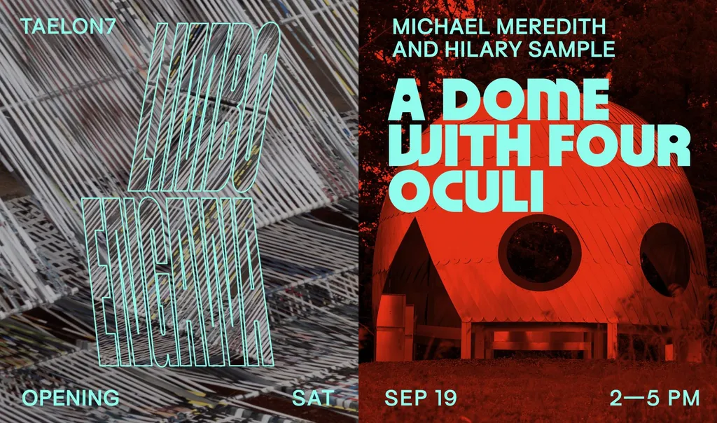 Fall Architecture Opening | September 19, 2–5 PM