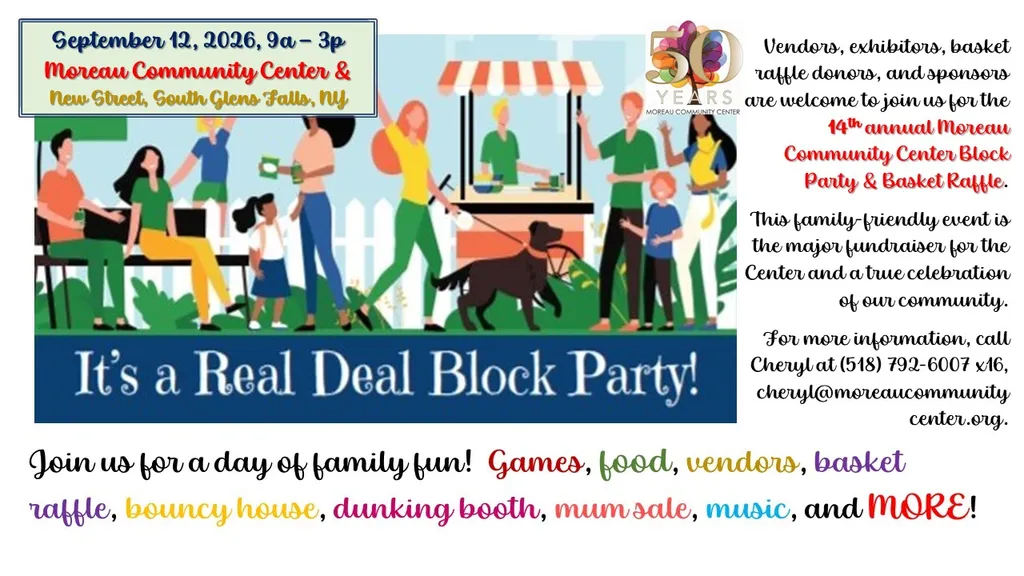 Moreau Community Center Block Party 