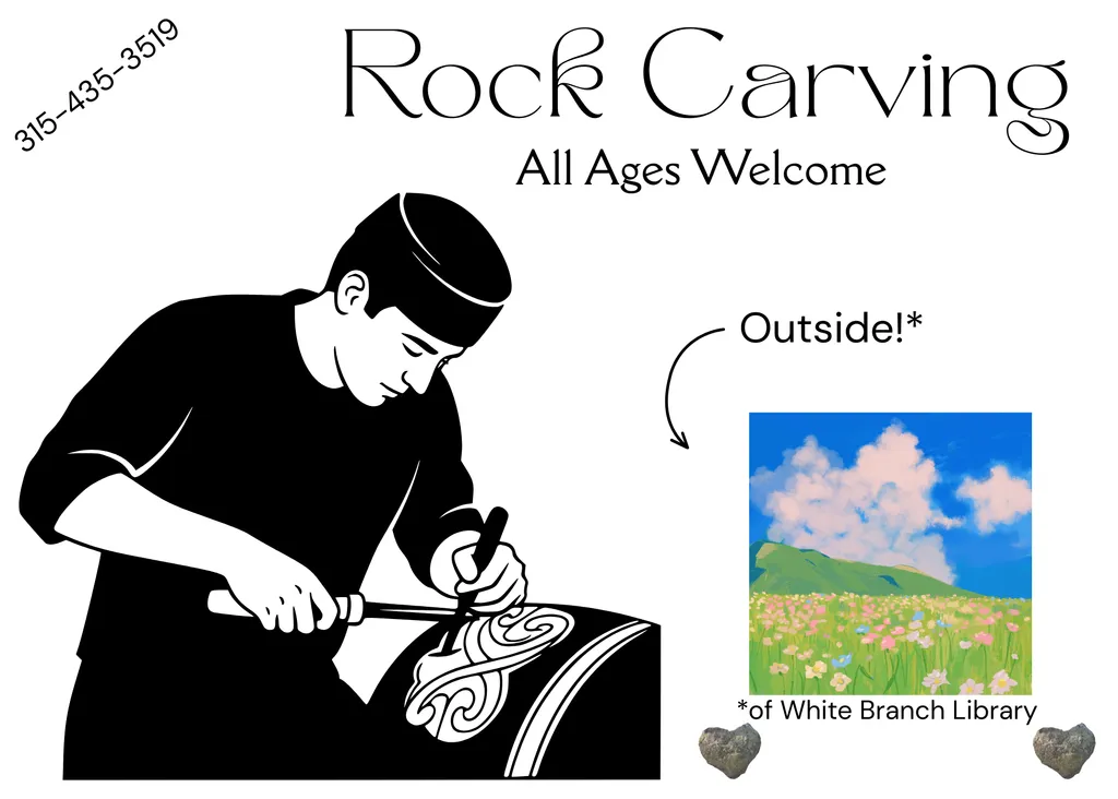 Soapstone Carving with The Rock Doc In-Person