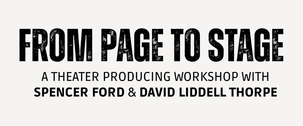 Workshop: From Page to Stage