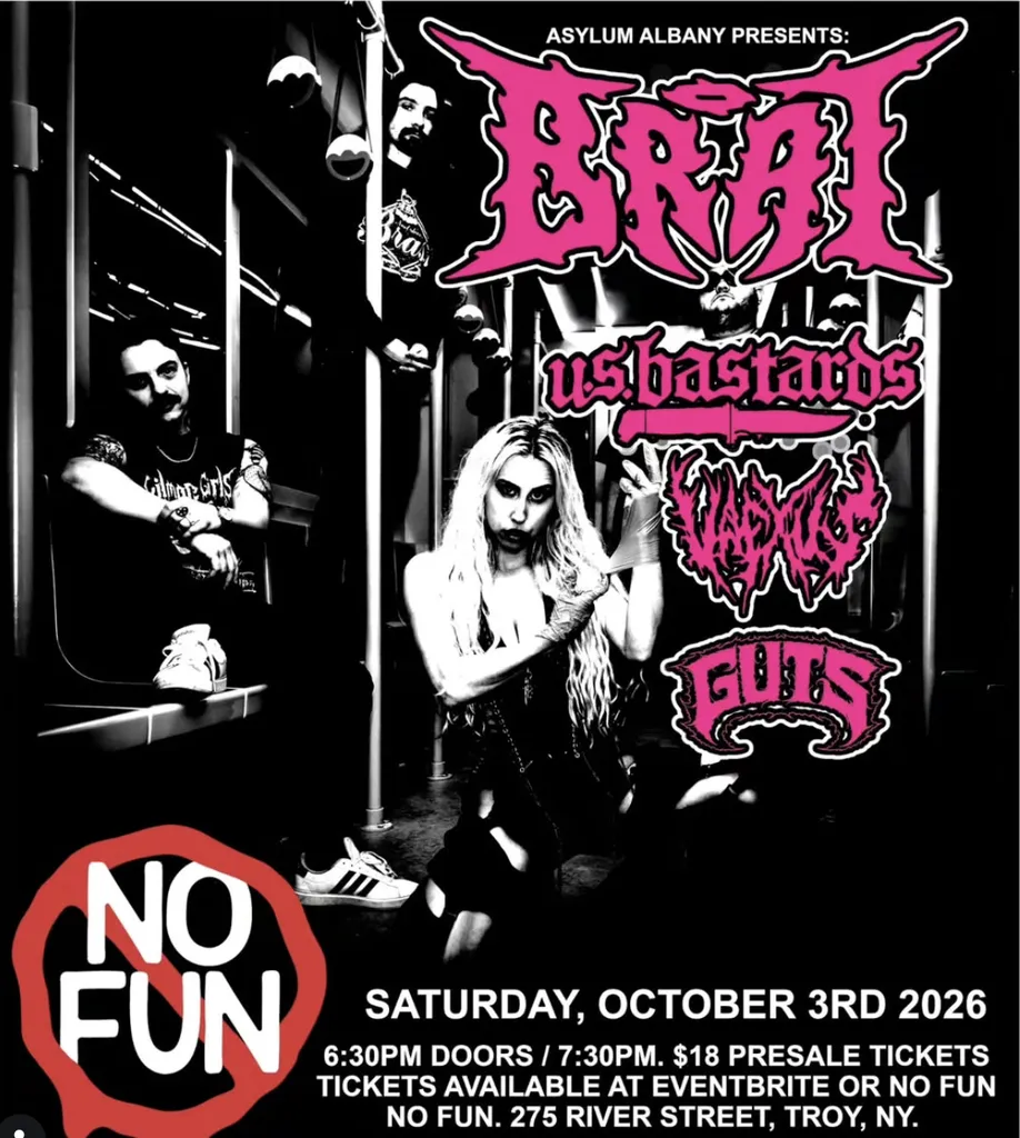 BRAT / U.S. Bastards / Vaexus / GUTS
