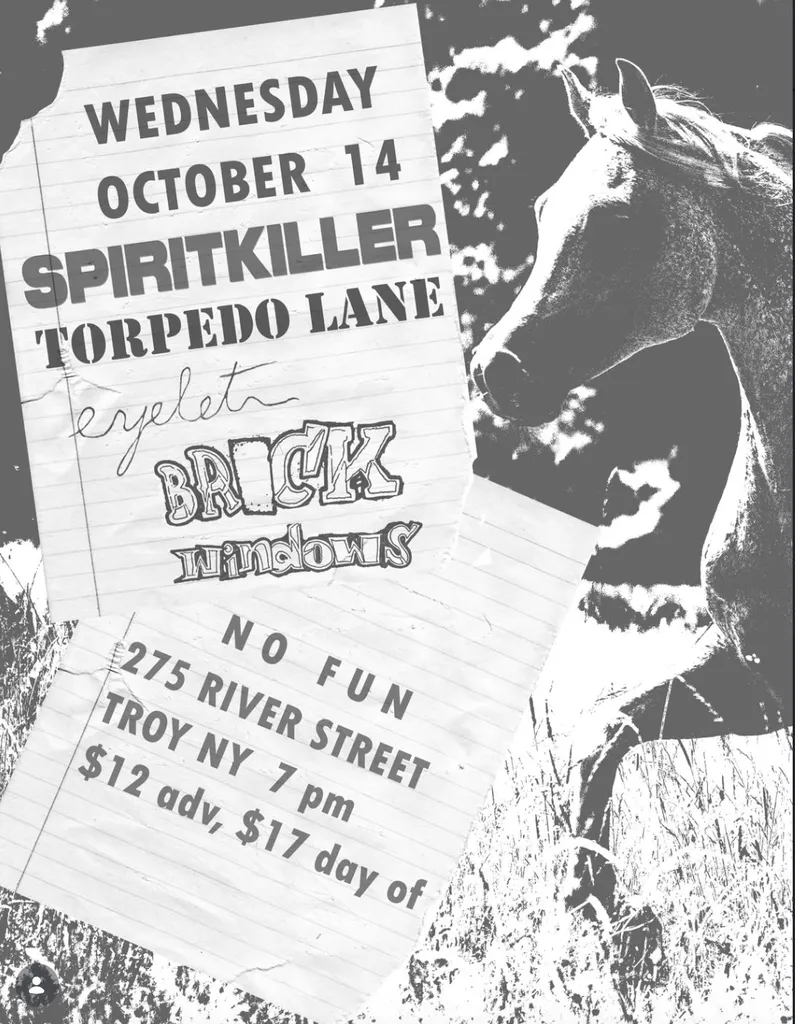 Spiritkiller / Torpedo Lane / Eyelet / Brick Windows