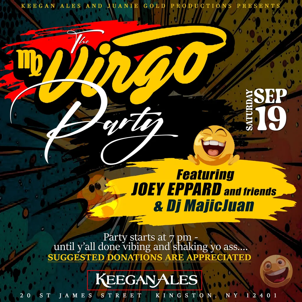 The Virgo Party Featuring Joey Eppard & Dj MajicJuan
