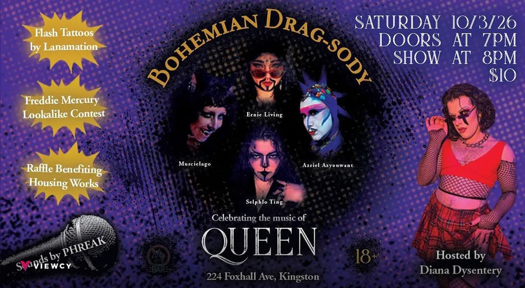 BOHEMIAN DRAG-SODY: The Queen Tribute Drag Show