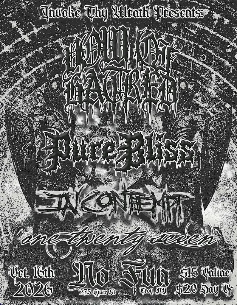 Invoke Thy Wrath Presents: Vow Of Hatred / Pure Bliss / In Contempt / 127