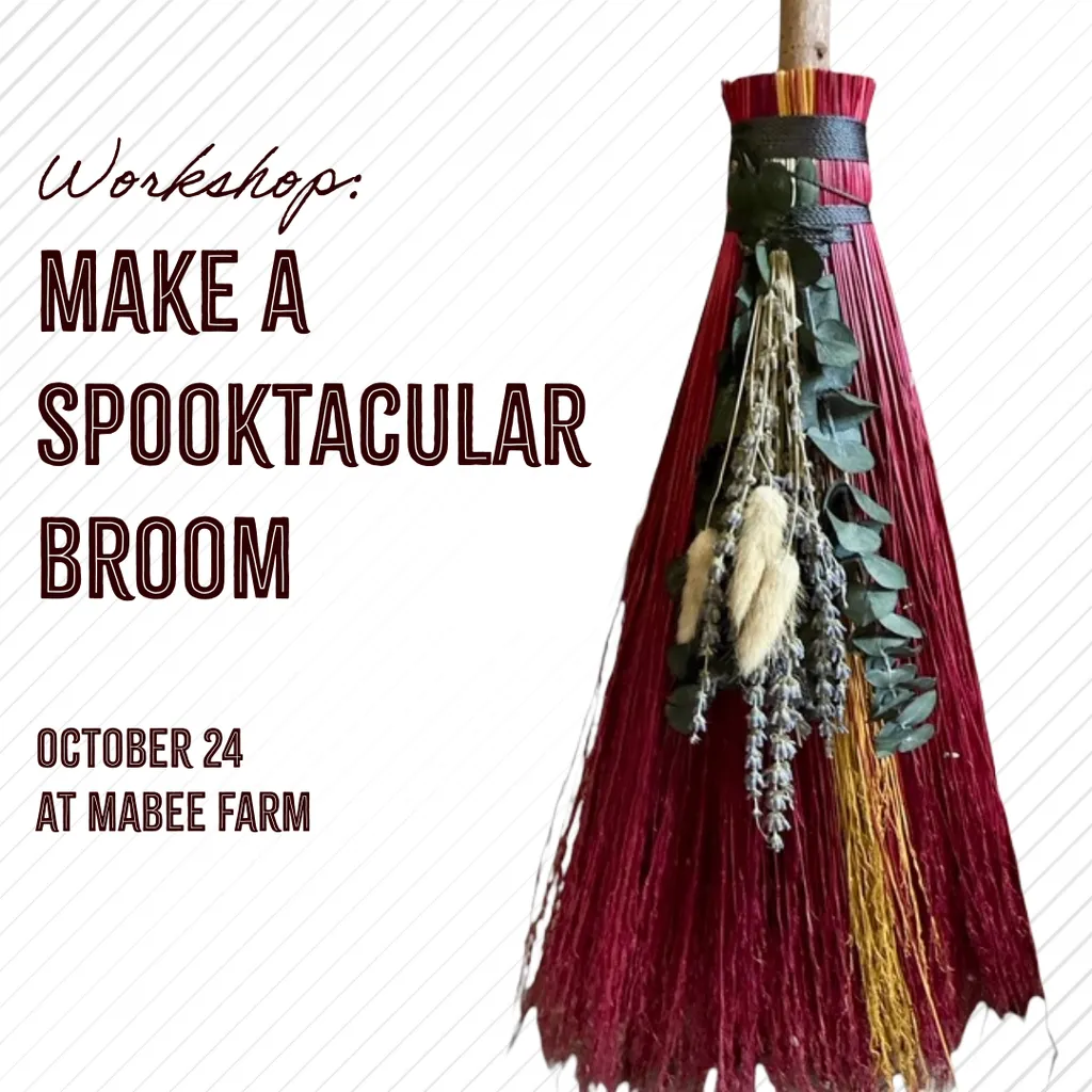 Workshop: Make a Spooktacular Broom