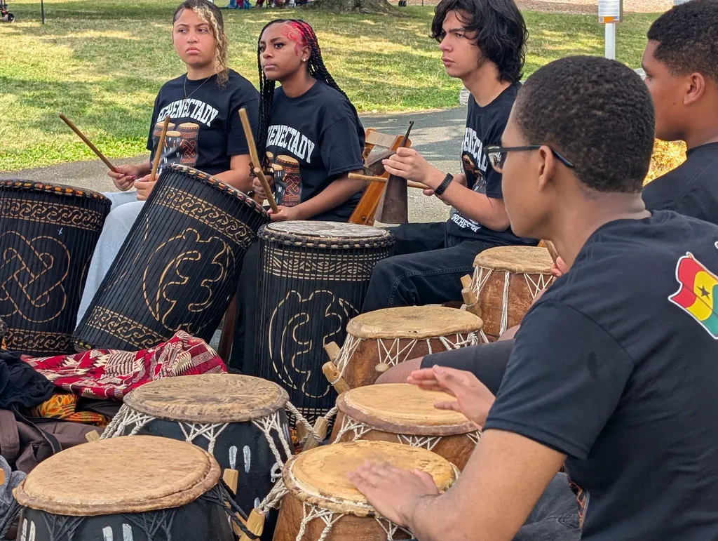 Schenectady/West African Youth Orchestra at September’s Schenectady Art Night