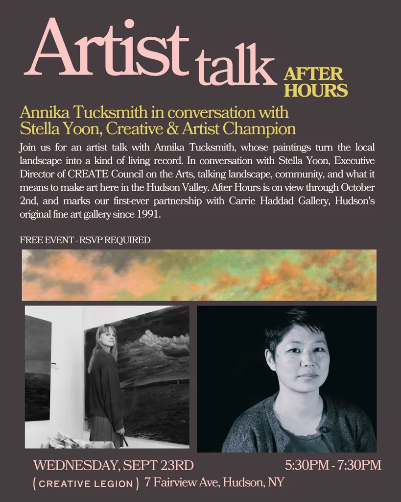 Artist Talk: Annika Tucksmith & Stella Yoon