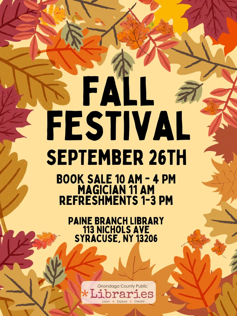 Fall Festival Book Sale @ Paine