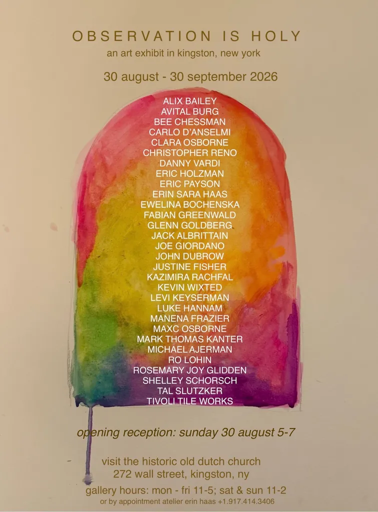 Observation is Holy: Opening Reception