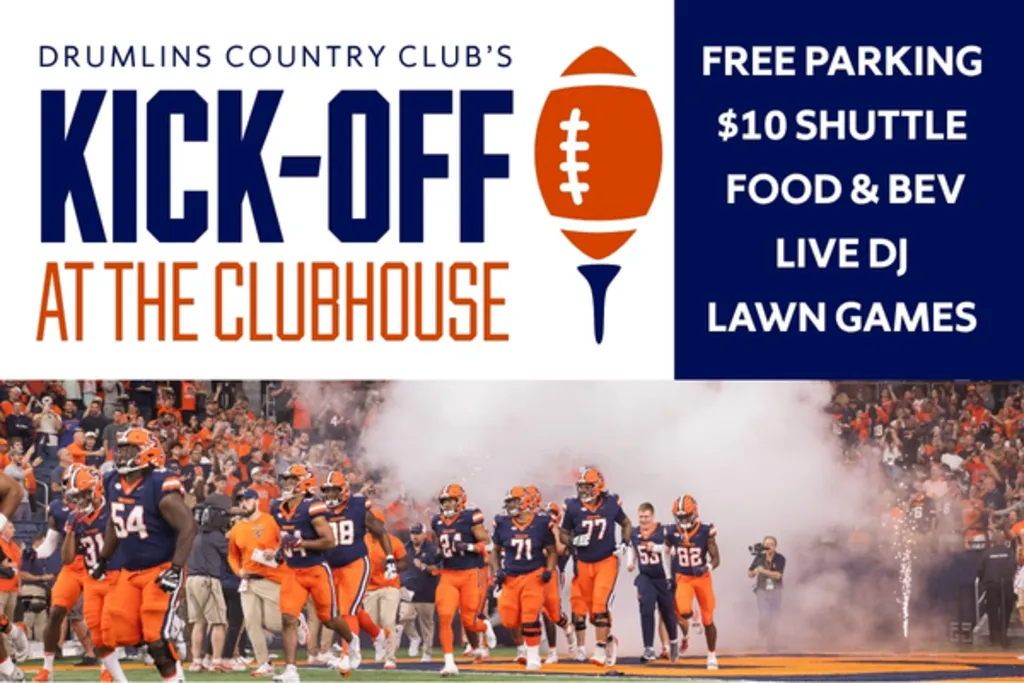 Kick-Off at the Clubhouse | Sept. 12 | SU vs. Cal