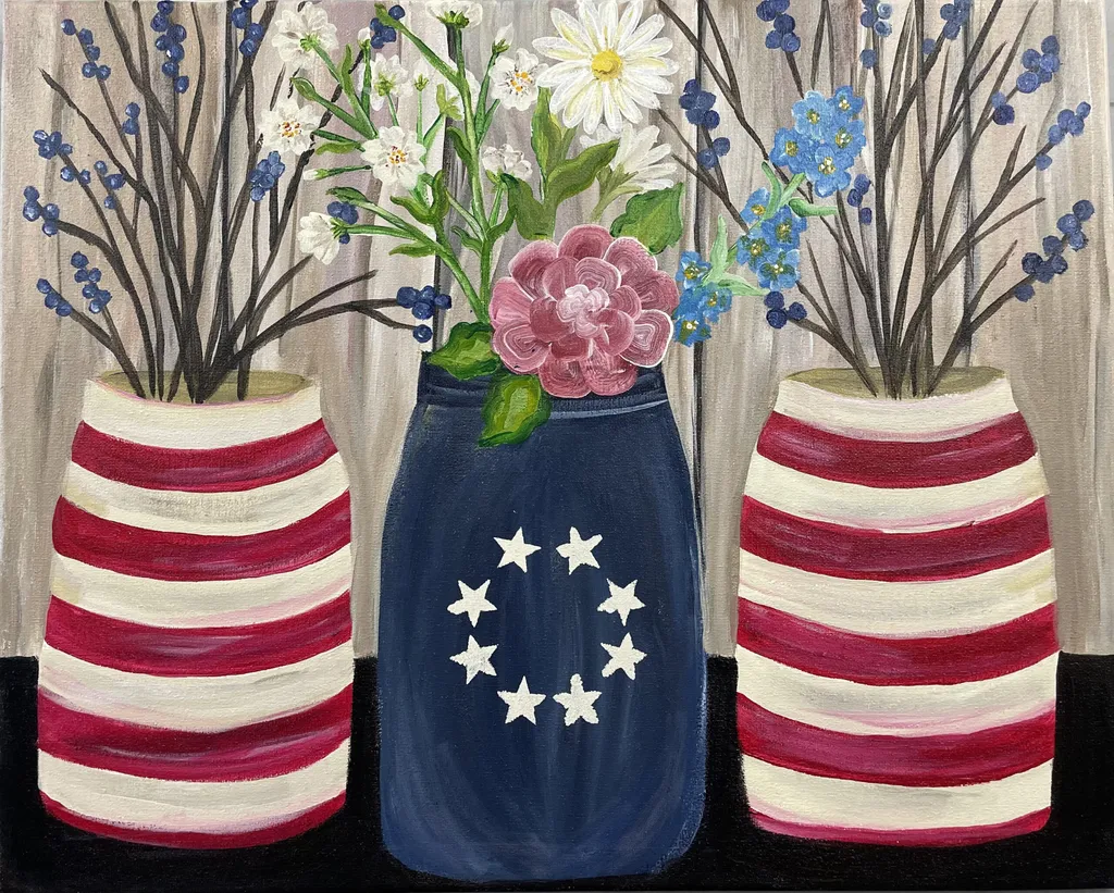 Americana Paint & Sip Event 9/5/26 @ 6:30pm