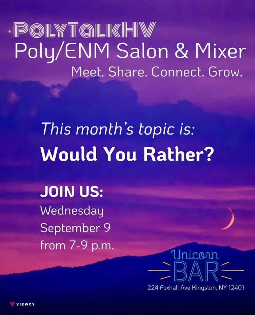 Poly/ENM Salon & Mixer: Would You Rather?