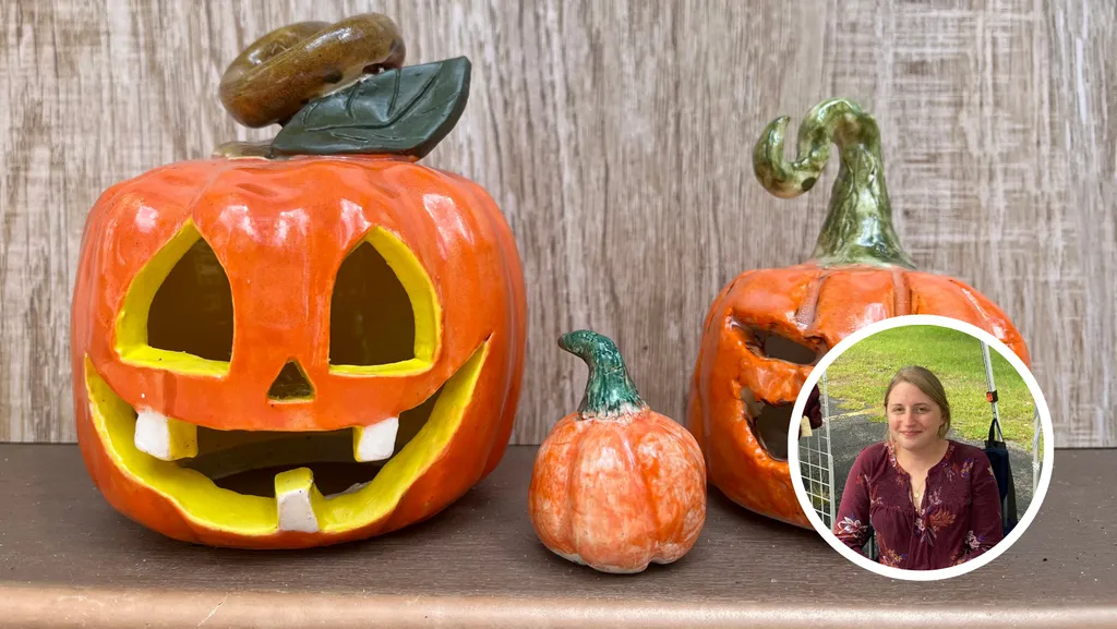 Make a Clay Pumpkin with Natalie Kossack