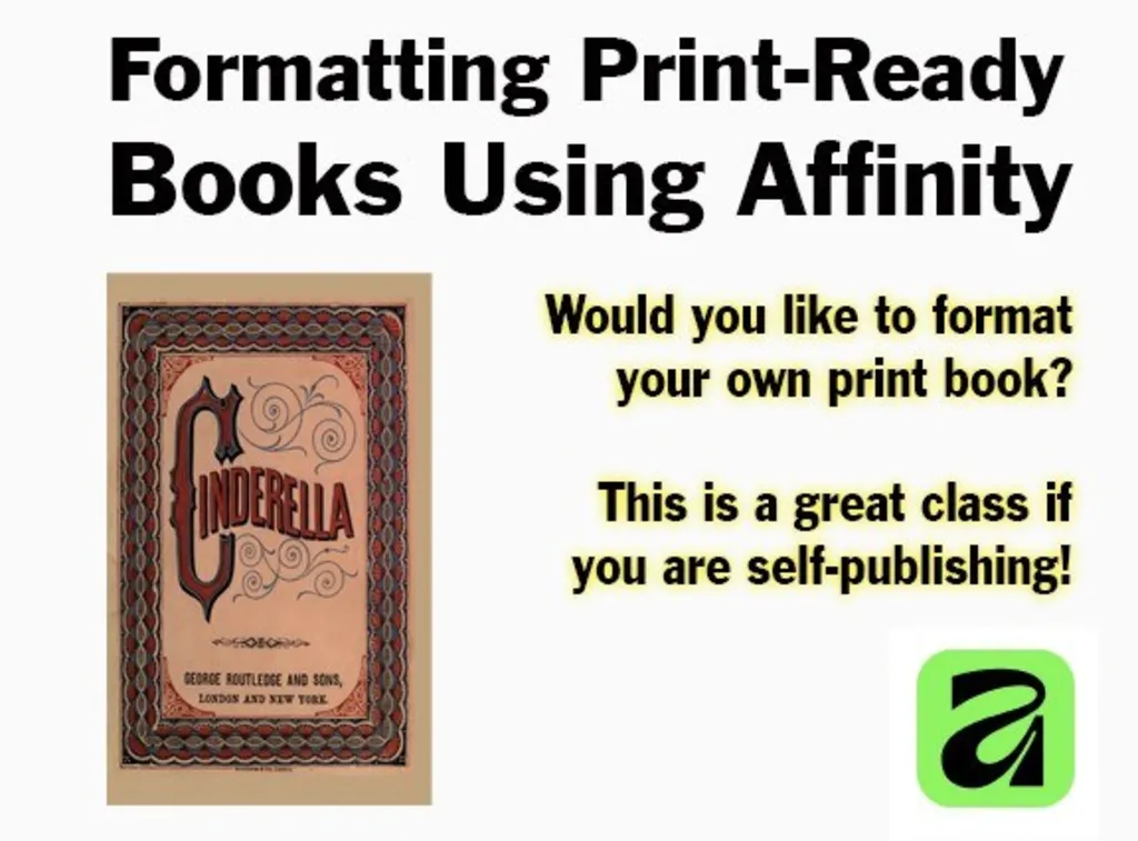 Formatting Print-ready Books Using Affinity