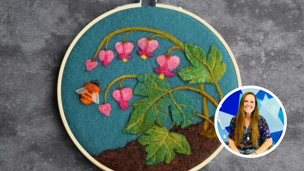Lush Botannica- Creating Botanical Art with Felt and Thread with Aly Parrott