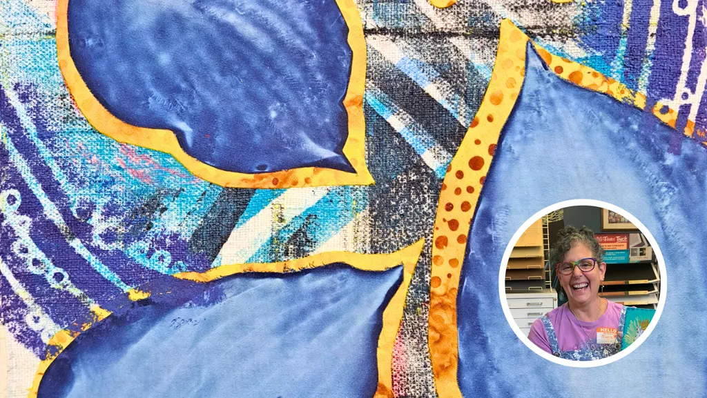 Mixed Media with Fabrics with Maria DeAngelo