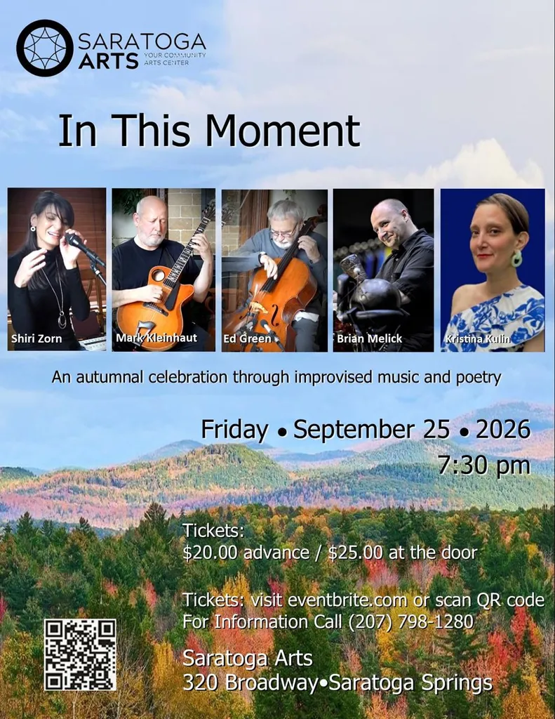 In This Moment - A Celebration of Poetry and Jazz