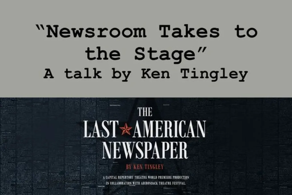 Newsroom Takes to the Stage: A Talk by Ken Tingley