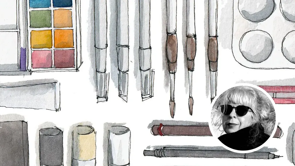 Tuesday Studio Seminar- Watercolor & Ink with Carolyn DiFiori Hopkins, MFA