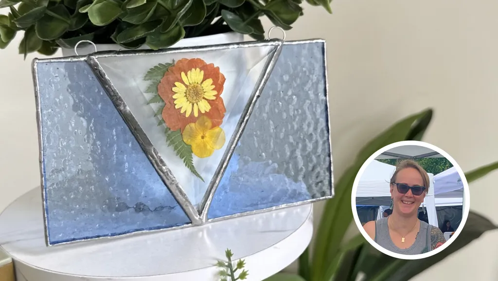 Forever Floral: Stained Glass Creation with Amanda Moore