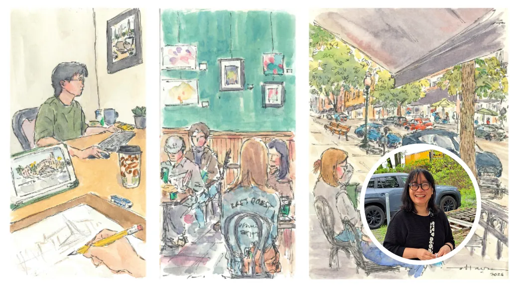 Urban Sketching: People & Places with Ottavia Huang