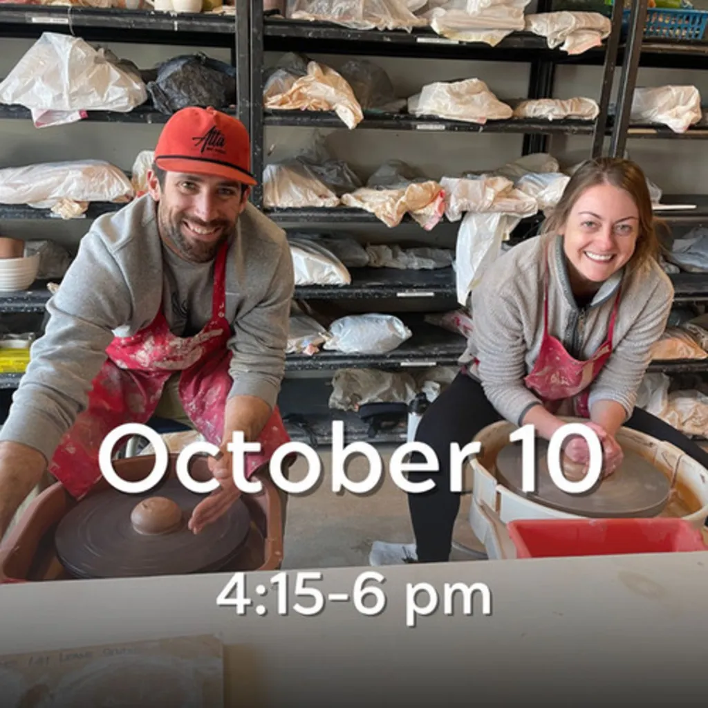 Try It Out Pottery Class - Saturday, Oct 10, 4:15-6 pm