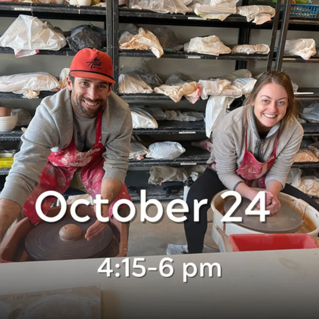 Try It Out Pottery Class - Saturday, Oct 24, 4:15-6pm