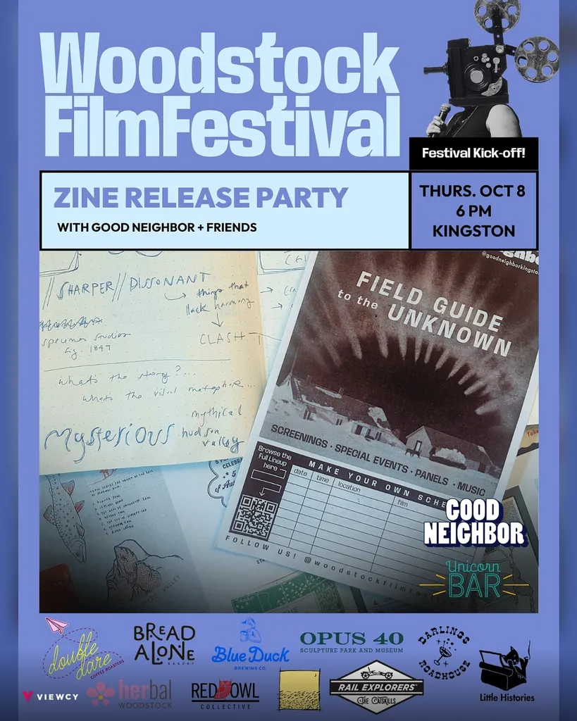 Woodstock Film Festival & Good Neighbor Zine Release Party!