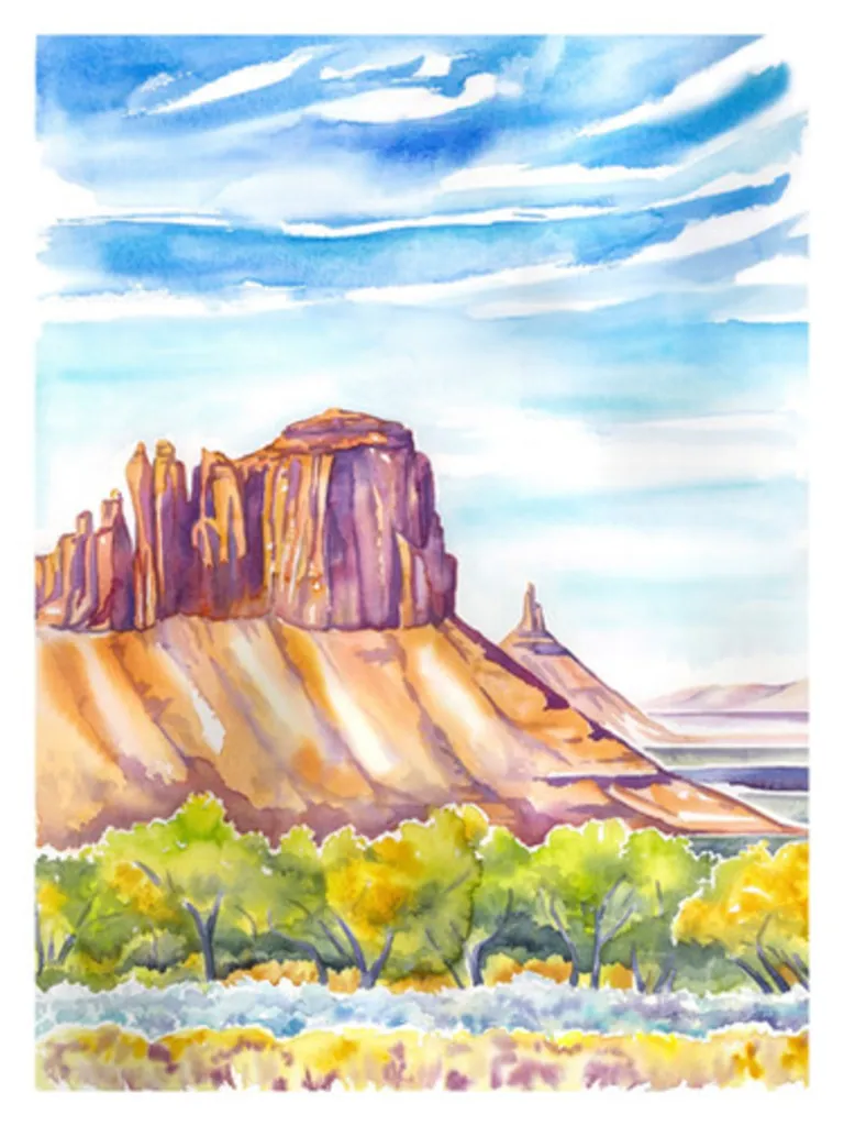Watercolor Workshop with Anna Leigh Moore - Sunday October 25, 1-3 pm