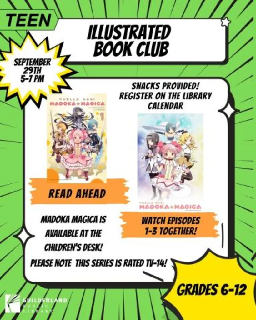 Madoka Magica: Illustrated Book Club