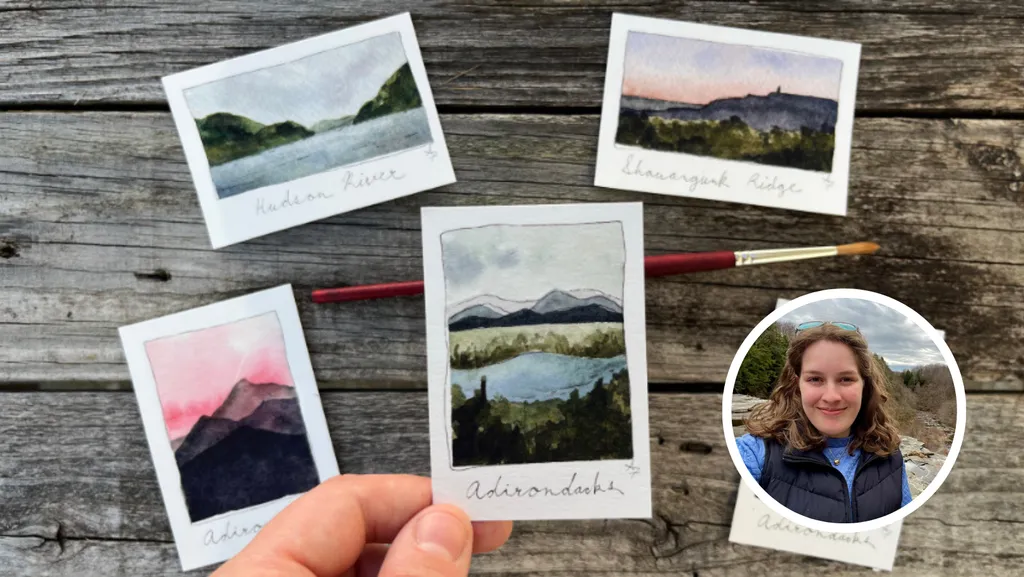 Paint a Polaroid: Watercolor Workshop with Stephanie Facchine