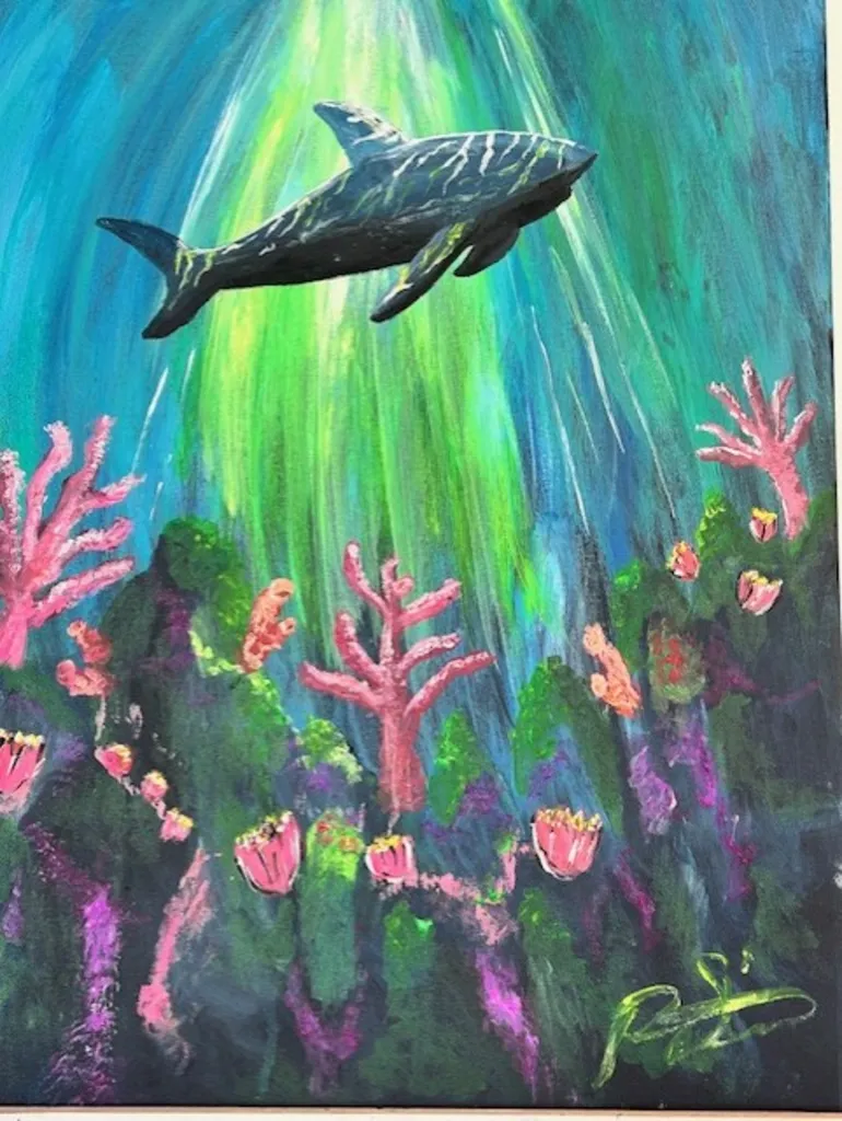 Labor Day: Blacklight Shark Spectacular – 25% OFF!