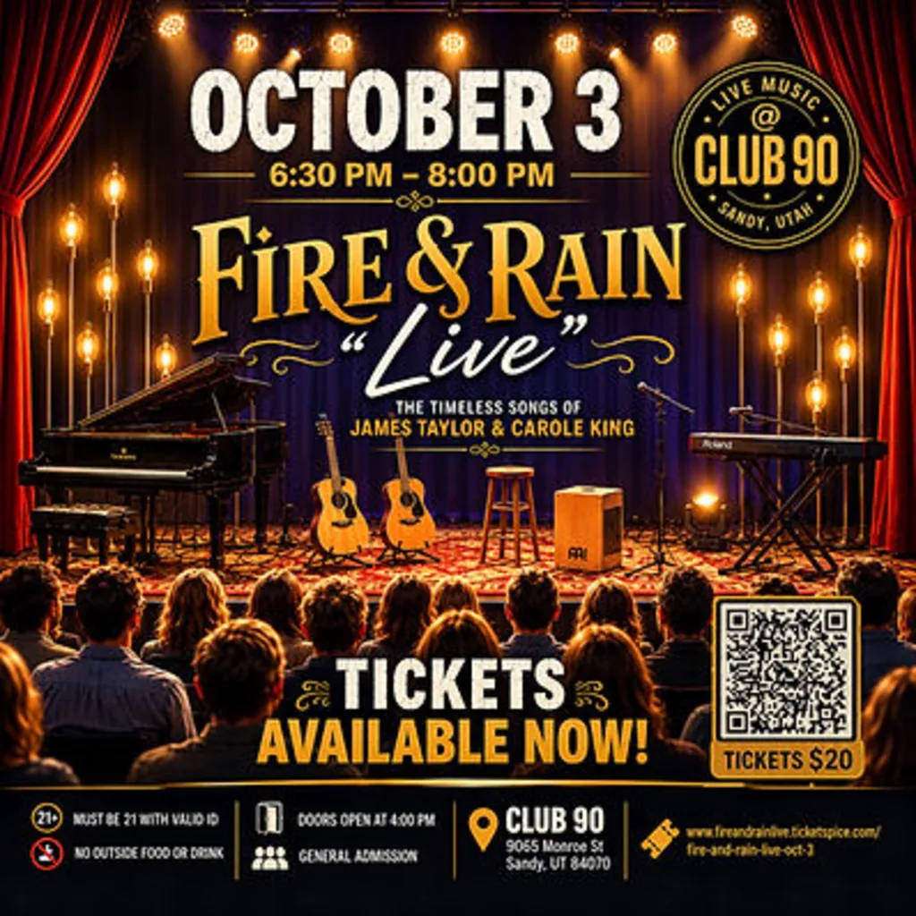 Fire & Rain: a Tribute to James Taylor & Carole King!