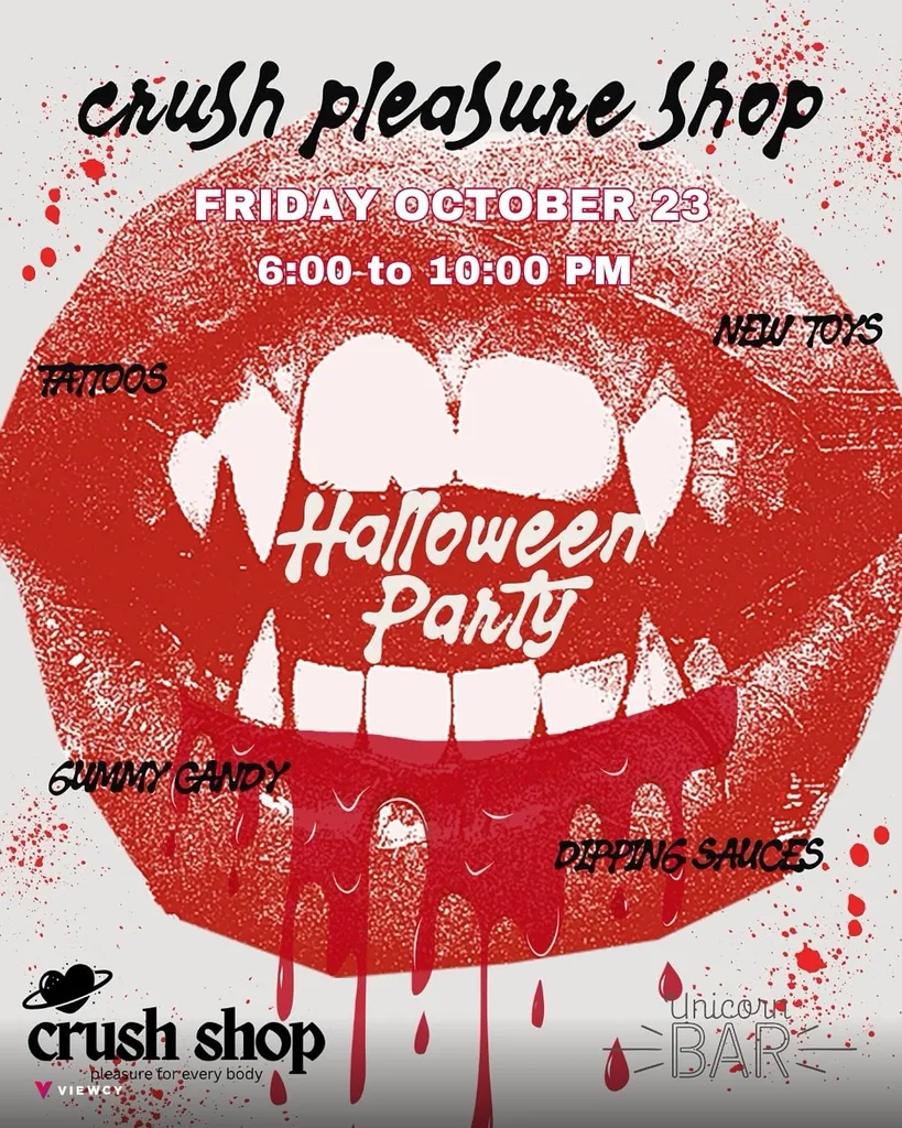 Crush Pleasure Shop's Halloween Party!