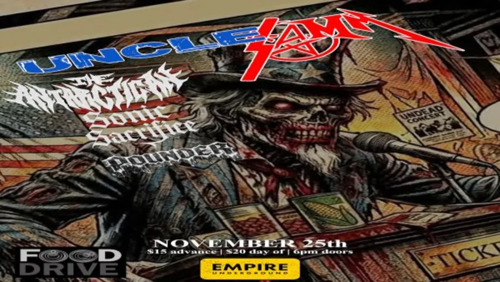 Uncle SAMM – Tribute to Slayer, Anthrax & More!!